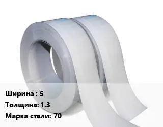 Лента 5х1.3 Сталь: 70